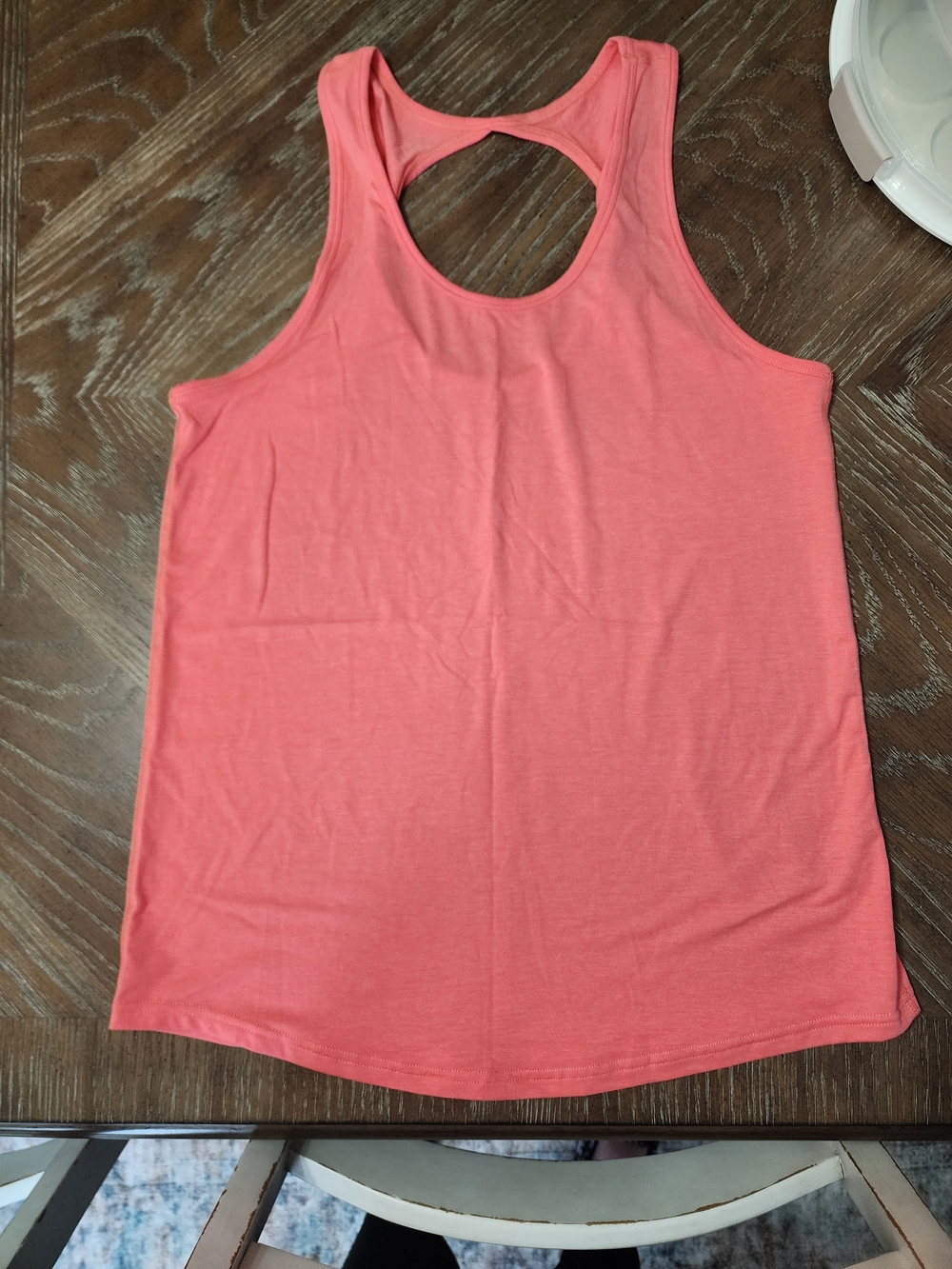 Zyia Active Twist Tank Women's Pink Tank Top XXL